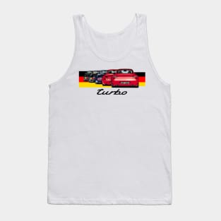 Shift Shirts Turbo Generations – 911 Turbo Inspired Tank Top